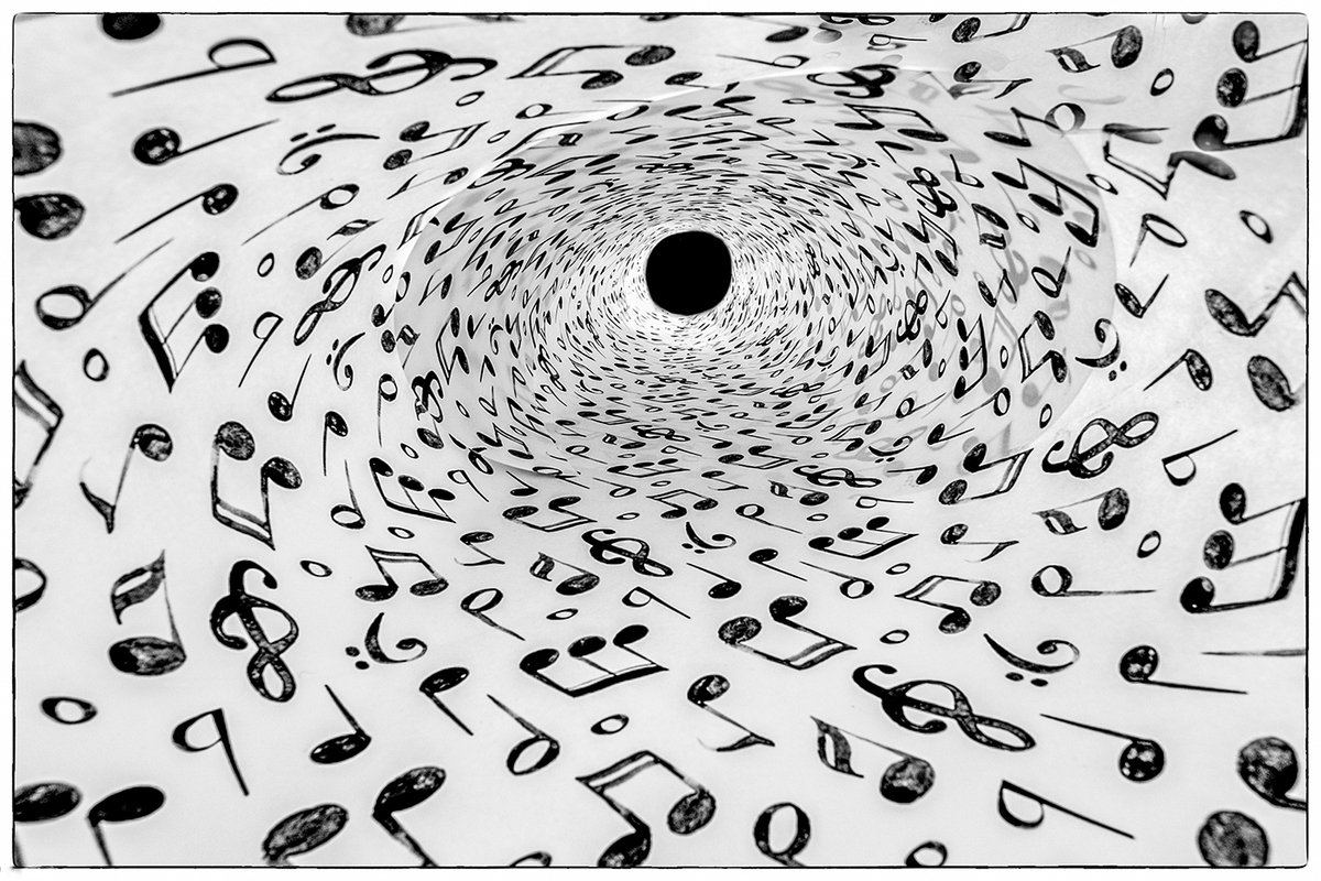 The music goes round and round